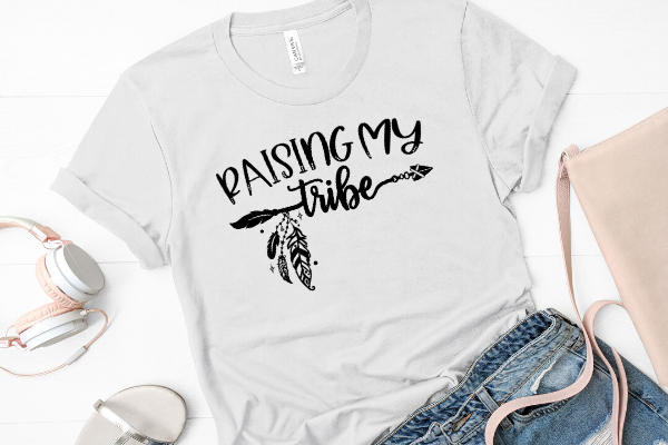 Free Raising my Tribe SVG is perfect for any Cricut project from advanced to beginner. Free Cricut SVG files for DIY projects. #freesvg #svg #diy #cricut