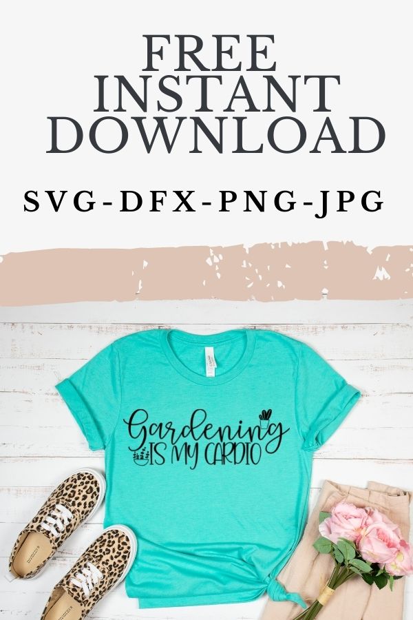 Who needs cardio when there is always so much gardening to be done? Make all the gardening crafts with this adorable gardening svg SVG is perfect for any Cricut project from advanced to beginner. Free Cricut SVG files for DIY projects. #freesvg #svg #diy #svg #svgfiles #svgcuts #svgcutfile #silhouette #silhouetteprojects #silhouetteamerica #silhouettecameo3 #cricut #cricutmade #cricutexplore #cricutcreated