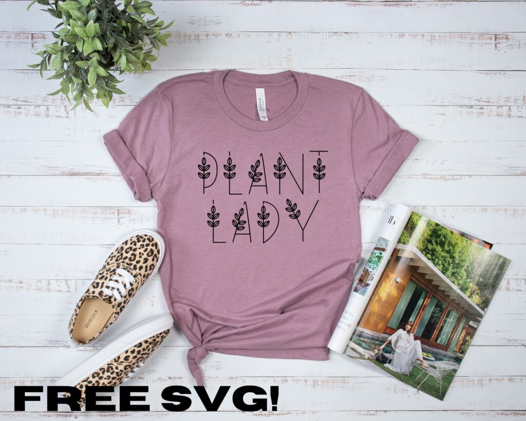 Use this simple and adorable plant lady svg to make tons of plant-tastic projects! #plantsvg #freesvg #cricutsvg #DIY SVG is perfect for any Cricut project from advanced to beginner. Free Cricut SVG files for DIY projects. #freesvg #svg #diy #svg #svgfiles #svgcuts #svgcutfile #silhouette #silhouetteprojects #silhouetteamerica #silhouettecameo3 #cricut #cricutmade #cricutexplore #cricutcreated